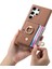 Samsung Galaxy S24 Ultra Halka Standı Premium Dokulu Deri Kılıf (Yurt Dışından) 5