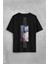Anime Itachi Uchiha Naruto Manga Konoha Sharingan Baskılı Unisex Oversize T-Shirt 1