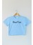 Light Blue Crop T-Shirt Dance Life Dans Hayattır Bale Hip Hop Dancing Mavi Renk Kadın Tişört Baby Tee 1