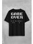 Unisex T-Shirt Game Over Atari Retro Pixel Oyun Oversize Tişört 1