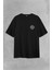 The Eye Of Ra Antik Mısır Ra'ın Gözü Baskılı Unisex Oversize Siyah Tişört 2