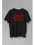 Unisex T-Shirt Spor Sas Strong And Survival Yazı Siyah Baskılı Tişört 1