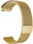 20 mm Universal Mıktatıslı Hasır Metal Kordon Gold 2