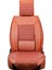 Seat Arona Uyumlu Deri Oto Koltuk Kılıfı Ön Arka Set Tarçın Atlas Model Sc 3