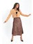 Çift Peto Cepli Kısa Crop Blazer Ceket - Camel 3