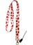 Desenli Boyun Ipi Telefon Askısı Lanyard 1