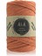 Pamuk Makrome Ipi 2mm Cotton Zincir Makrome Çanta Ipi Supla Ipi Koton Ip 250 Gram Turuncu 2