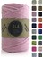 Pamuk Makrome Ipi 2mm Cotton Zincir Makrome Çanta Ipi Supla Ipi Koton Ip 250 Gram Pembe 1