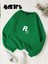 Rockstar Baskılı Bisiklet Yaka Sweatshirt 1