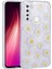 RedmiNote 8 Kılıf Simli Desenli Kamera Korumalı Parlak Popy Kapak 1