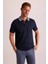 Erkek Lacivert Polo Yaka T-Shirt 6