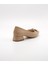Bayan 36-40 Krem Tokalı Şık Topuklu Rahat Kalıp Abiye Ayakkabı ( Topuk Boyu : 4cm ) 3