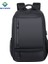 Siyah Fabrika Doğrudan Tedarik Özelleştirilmiş Su Itici Iş Rahat Dizüstü Sırt Çantası Erkek Sırt Çantası USB Şarj Cihazı ile (Yurt Dışından) 3