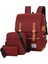 Kırmızı Yeni Tasarımcı Unisex Oxford Sırt Çantası USB Şarj Erkekler 's 3 In 1 Takım Dizüstü Bilgisayar Sırt Çantası Erkekler Için (Yurt Dışından) 1