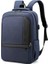 Lacivert Sıcak Satış Lüks Su Geçirmez Sırt Çantası Rahat Iş Packbag Anti Hırsız Seyahat USB Dizüstü Sırt Çantası Erkekler Için (Yurt Dışından) 1