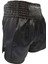 MT3025 Black Night Muay Thai Şortu Siyah Antrenman Şortu 3