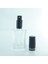 25 Adet Boş Cam Parfüm Şişe, 30 Ml, Içbükey Model, Şeffaf, Metal Valf Ve Kapak 2