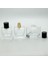 20 Adet Boş Cam Parfüm Şişe, 80 Ml, Dolgulu Küp Model, Şeffaf 3