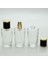 20 Adet Boş Cam Parfüm Şişe, 50 Ml, Konik Silindir Model, Şeffaf 2