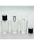 20 Adet Boş Cam Parfüm Şişe, 50 Ml, Konik Silindir Model, Şeffaf 5