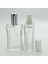 20 Adet Boş Cam Parfüm Şişe, 100 Ml, Içbükey Model, Şeffaf 4