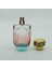 10 Adet Boş Cam Parfüm Şişe, 100 Ml, Su Yeşili-Kırmızı Degrade Model, Şeffaf, 3