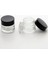 25 Adet Boş Cam Krem Kavanozu, 10 Ml, Silindir Model, Şeffaf 3