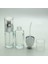 15 Adet Boş Cam Losyon Şişe, 40 Ml, Silindir Model, Şeffaf 3