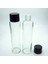 15 Adet Boş Cam Kolonya Şişe, 180 Ml, Silindir Model, Şeffaf 4