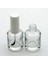 30 Adet Boş Cam Oje Şişe, 15 Ml, Silindir Model, Şeffaf 1