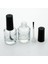 30 Adet Boş Cam Oje Şişe, 15 Ml, Silindir Model, Şeffaf 2
