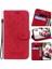 IPhone 15 Artı Kickstand Kart Yuvaları Kabartma Gül Çiçekler Flip Pu (Yurt Dışından) 2