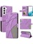 Samsung Galaxy S22 Artı Kickstand Koruyucu Pu Deri Flip Case (Yurt Dışından) 1