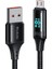 1.2m USB A Mikro USB Kablosu 3A LED Ekran Şarj Kablosu 480MBPS Veri Iletim Kablosu (Yurt Dışından) 2