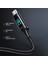 1.2m USB A Mikro USB Kablosu 3A LED Ekran Şarj Kablosu 480MBPS Veri Iletim Kablosu (Yurt Dışından) 4