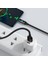1.2m USB A Mikro USB Kablosu 3A LED Ekran Şarj Kablosu 480MBPS Veri Iletim Kablosu (Yurt Dışından) 5