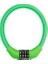 Yeşil Stil Bisiklet Hırsızlığına Karşı Taşınabilir Şifreli Güvenlik Halka Kilidi Elektrikli Motosiklet Dağ Bisikleti 4 Haneli Şifreli Bisiklet Bisiklet Halka Kilidi (Yurt Dışından) 1