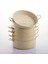 6 Parça 34 cm Cream Ezme Seri Buharlı Pişirici, Mantı Tencere Seti 12 Lt 3