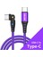 2m 60W Tip C'den Tip C'ye Kablo 180 Derece Dönüş LED Işıklı Pd Şarj Kablosu (Yurt Dışından) 5