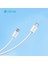 Devıa Smart Serisi EC325 1m Tip C'den Tip C'ye Pd 60W Veri Kablosu Hızlı Şarj Dokuma Kablo (Yurt Dışından) 4