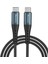 1 2 M USB C'den USB C'ye Hızlı Şarj Kablosu Pd 60W Tip C Veri Kablosu (Yurt Dışından) 1