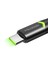 Mdd 1m LED Aydınlatma USB Tip C Kablo Samsung Xiaomi İçin Hızlı Şarj Şarj Cihazı Veri Kablosu (Yurt Dışından) 5