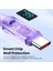 1 M Usb'den Type C'ye 6A Dijital Ekranlı Sıvı Silikon Veri Kablosu (Yurt Dışından) 2