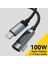 2m 100W Type C Şarj Kablosu Dijital Ekran Usb C Usb C Dirsek Veri Kablosu (Yurt Dışından) 2