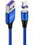 1m Manyetik Şarj Kablosu Usb'den Type C'ye 5A Hızlı Şarj Veri Kablosu (Yurt Dışından) 1