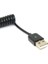 1m Bobin Kablosu USB 3.1 Tip C Erkek Standart USB 2.0 Nokia N1 Tablet Cep Telefonu İçin Erkek Veri Kablosu (Yurt Dışından) 2