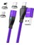 6'sı 1 Arada 1 M Pd 100 W Veri Kablosu Tip C Usb A Ip Tip C Mikro USB Manyetik Şarj Kablosu (Yurt Dışından) 1