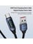 6A Dijital Ekranlı Usb C Veri Kablosu 2 Metre Örgülü Şarj Kablosu (Yurt Dışından) 3