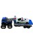 KLX600-361 Sürtmeli Die Cast 4×4 Polis Arabası Taşıyıcılı -Vardem 2