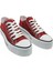 Melen Shoes Skywalk Bordo Yüksek Taban Sneaker Kadın Spor Ayakkabı 1